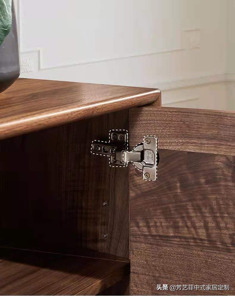 新中式客厅电视柜效果图,餐厅客厅电视柜隔断柜新中式