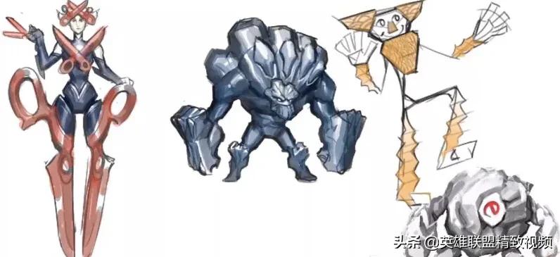 lolkda精美原画,lol画师画作