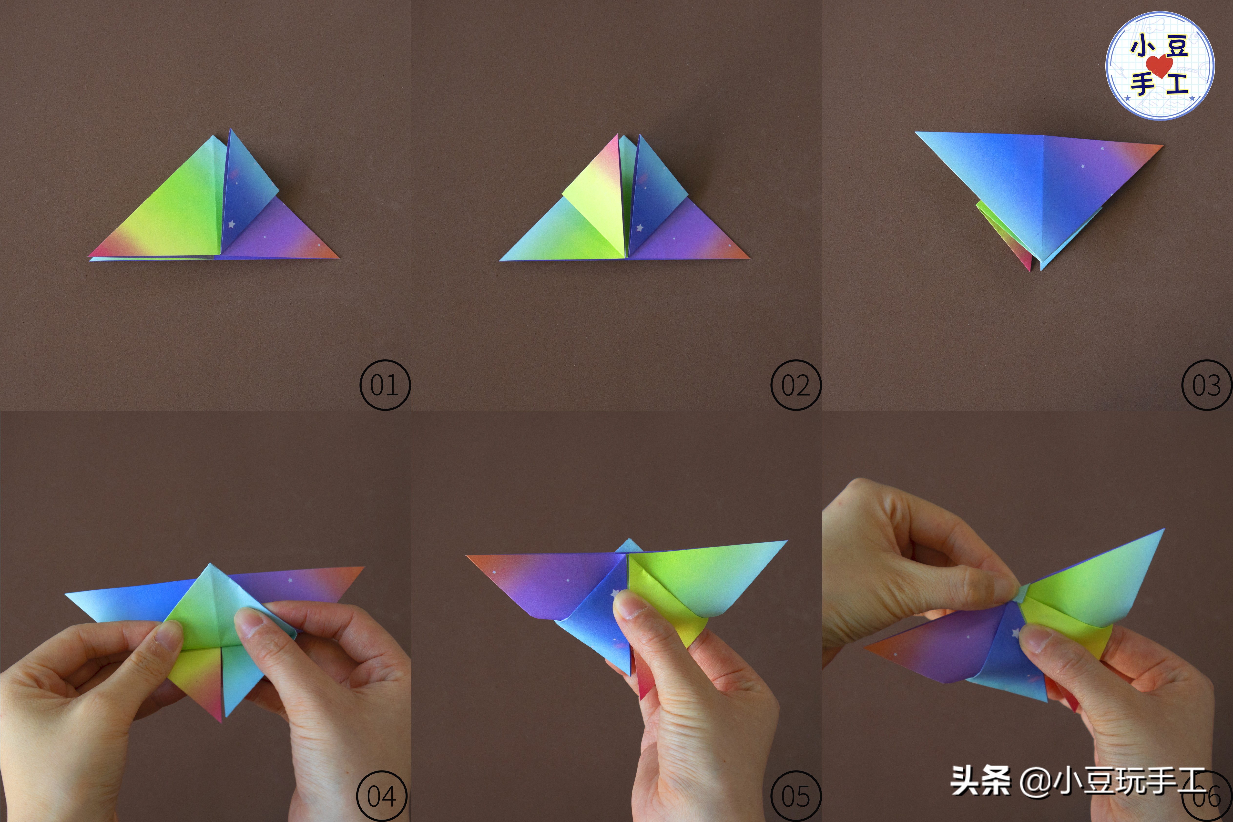 凤尾蝶简单又好看,蝴蝶折纸教程凤尾蝶