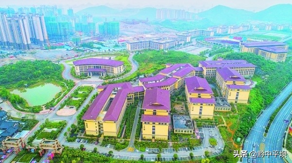 贵阳市贵安新区花溪大学城,贵阳花溪大学城布局