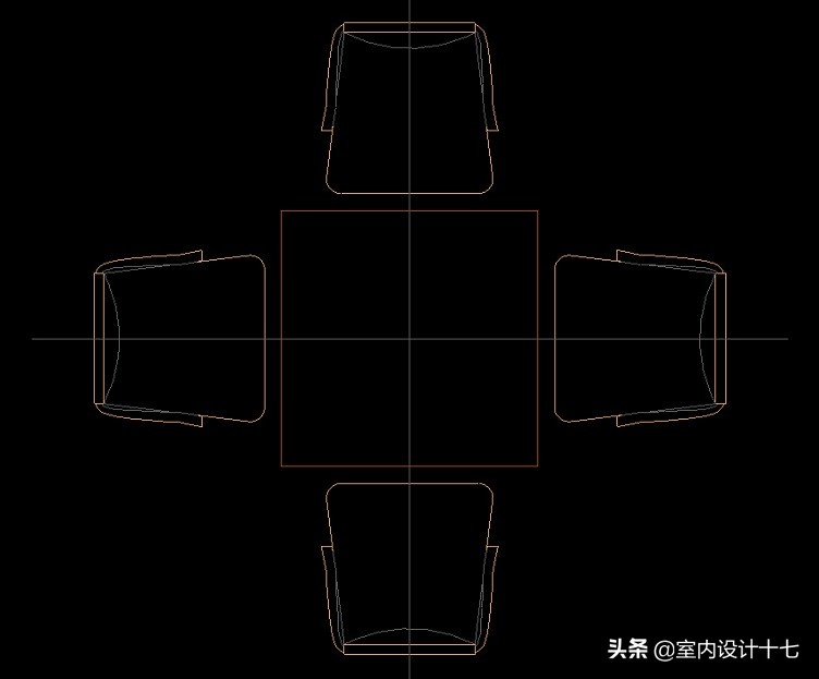 会议桌cad平面图,办公家具cad模板