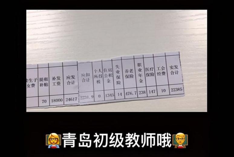 老师真实工资,老师真实的工资大概是多少