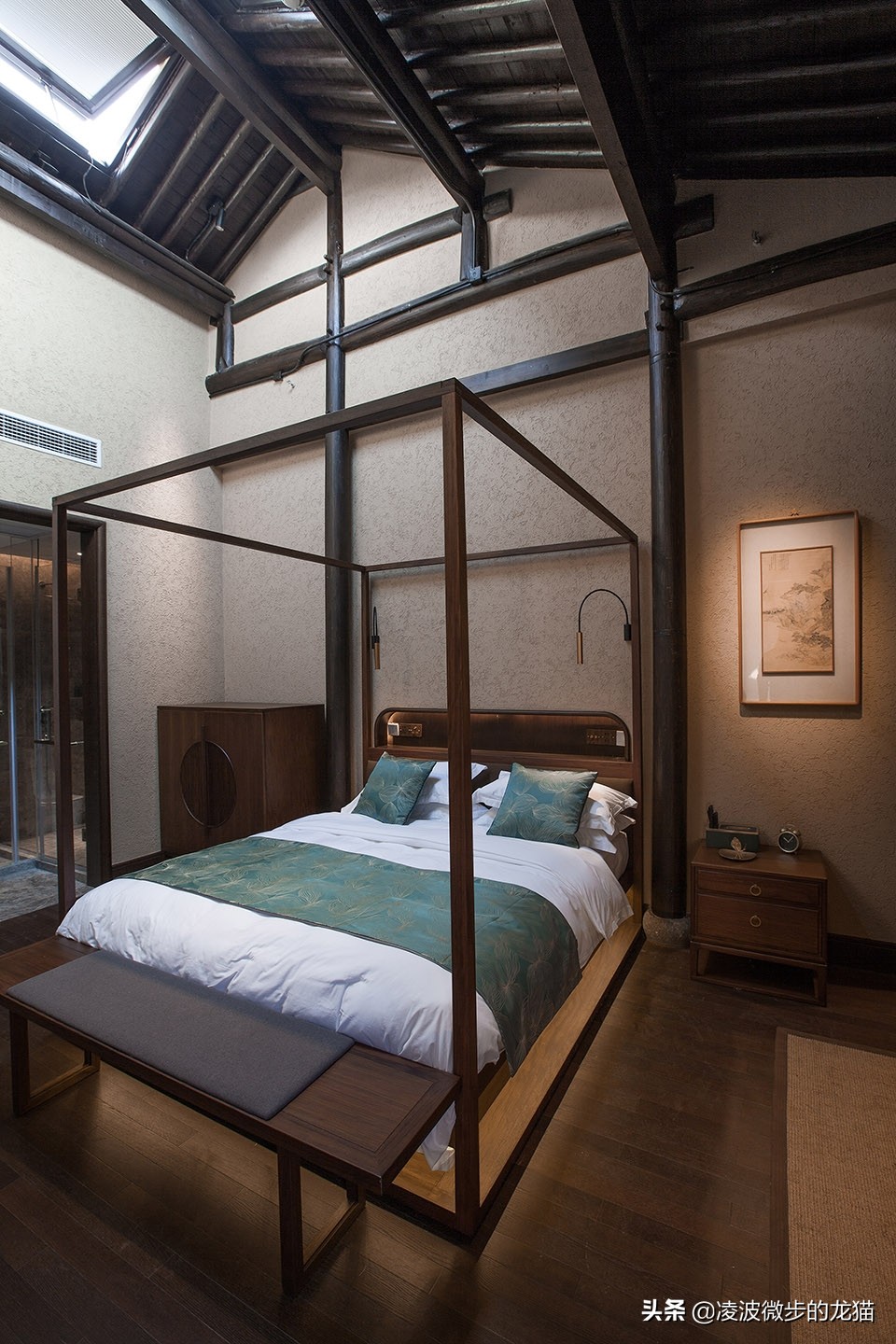 现代民宿装修案例,以木为主题的民宿设计