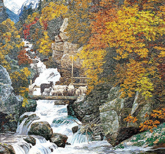 何冠林油画作品大全,何冠霖油画高清大图