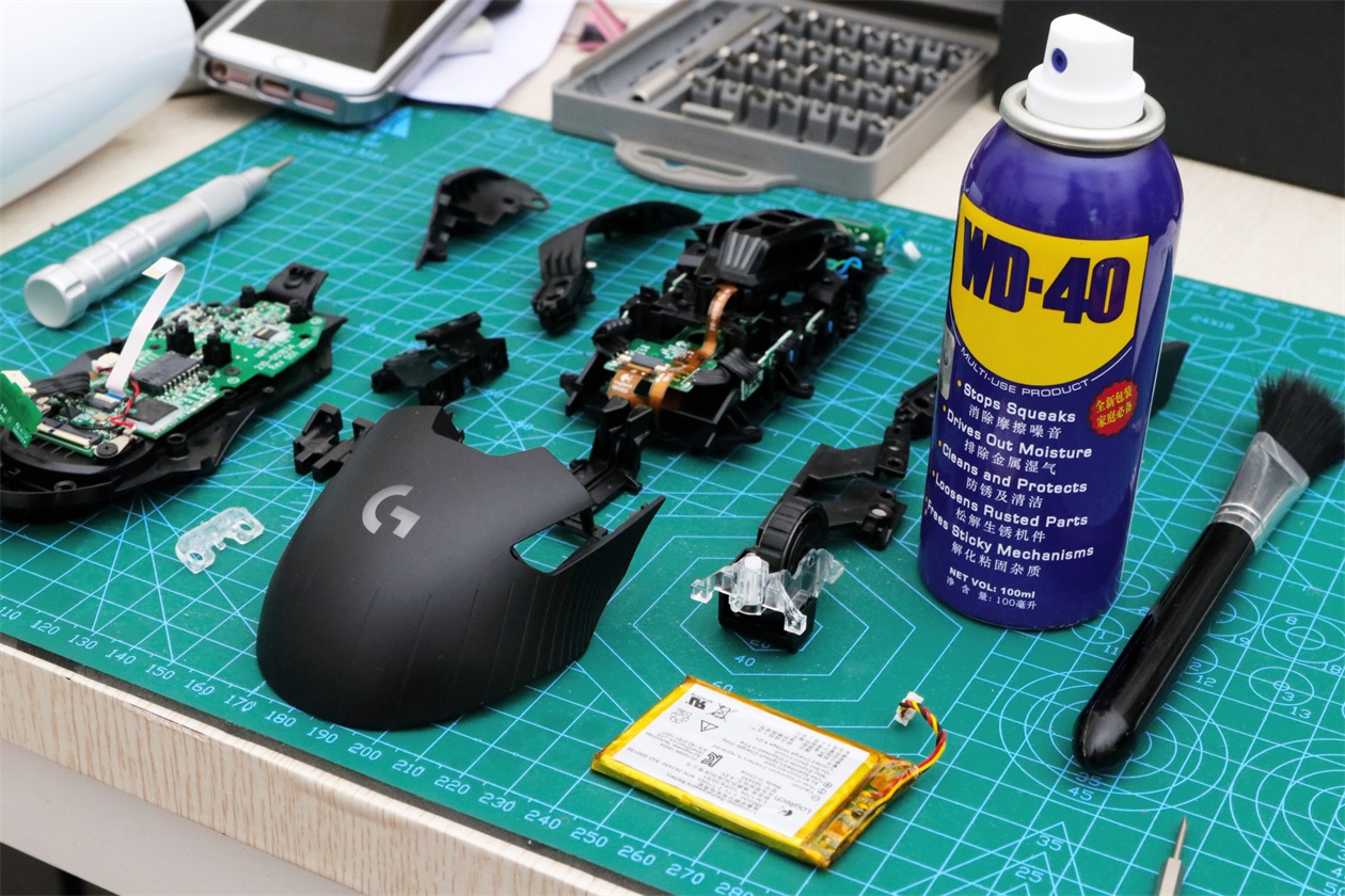罗技g903电竞游戏双模无线鼠标,罗技g903鼠标坏了怎么自己维修