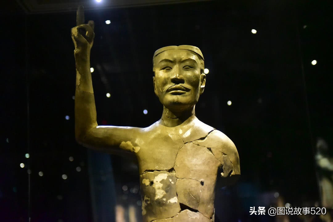 兵马俑双眼皮,大眼睛的兵马俑