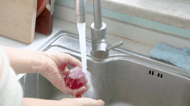 紫薯三角糯米糕,紫薯糯米粉发糕