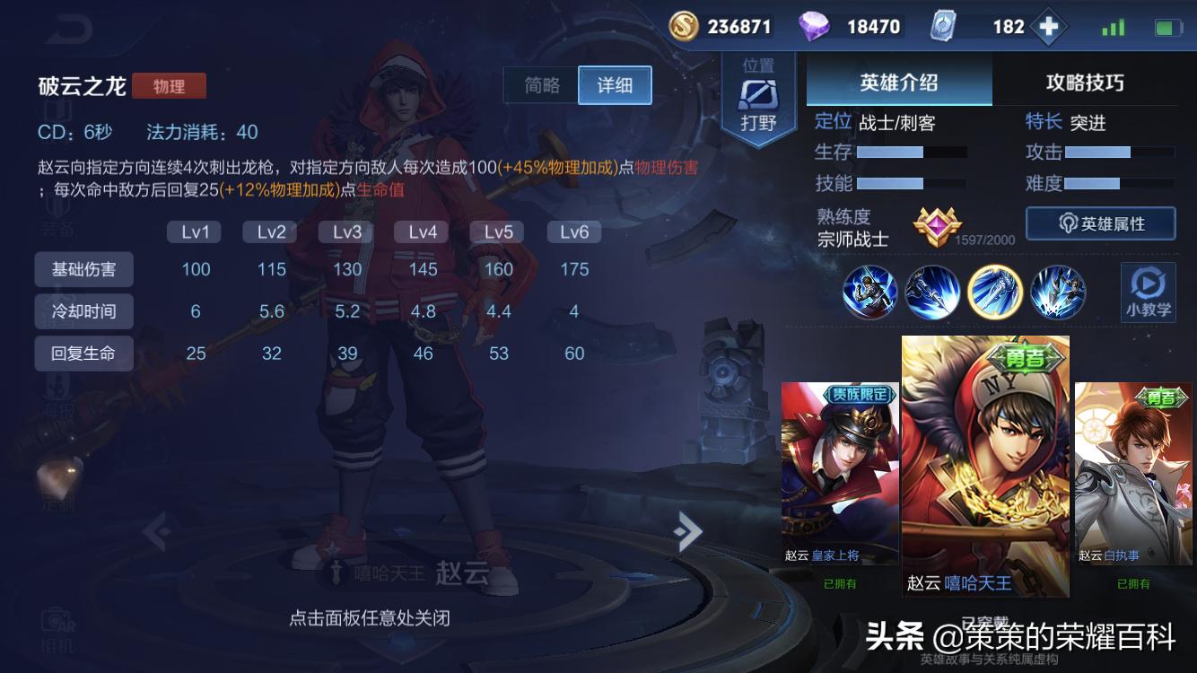 王者荣耀国服第一赵云铭文出装,王者荣耀赵云国服实战打法