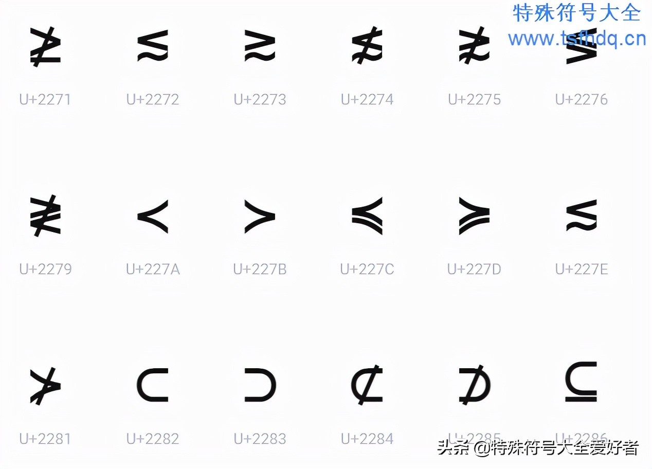 集合符号大全含义图解,集合各种符号含义