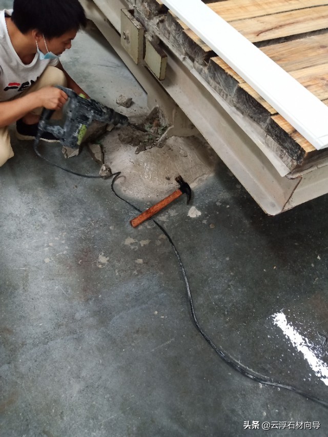 石材红外线桥切机90度不准怎么调,大理石桥切机液压维修