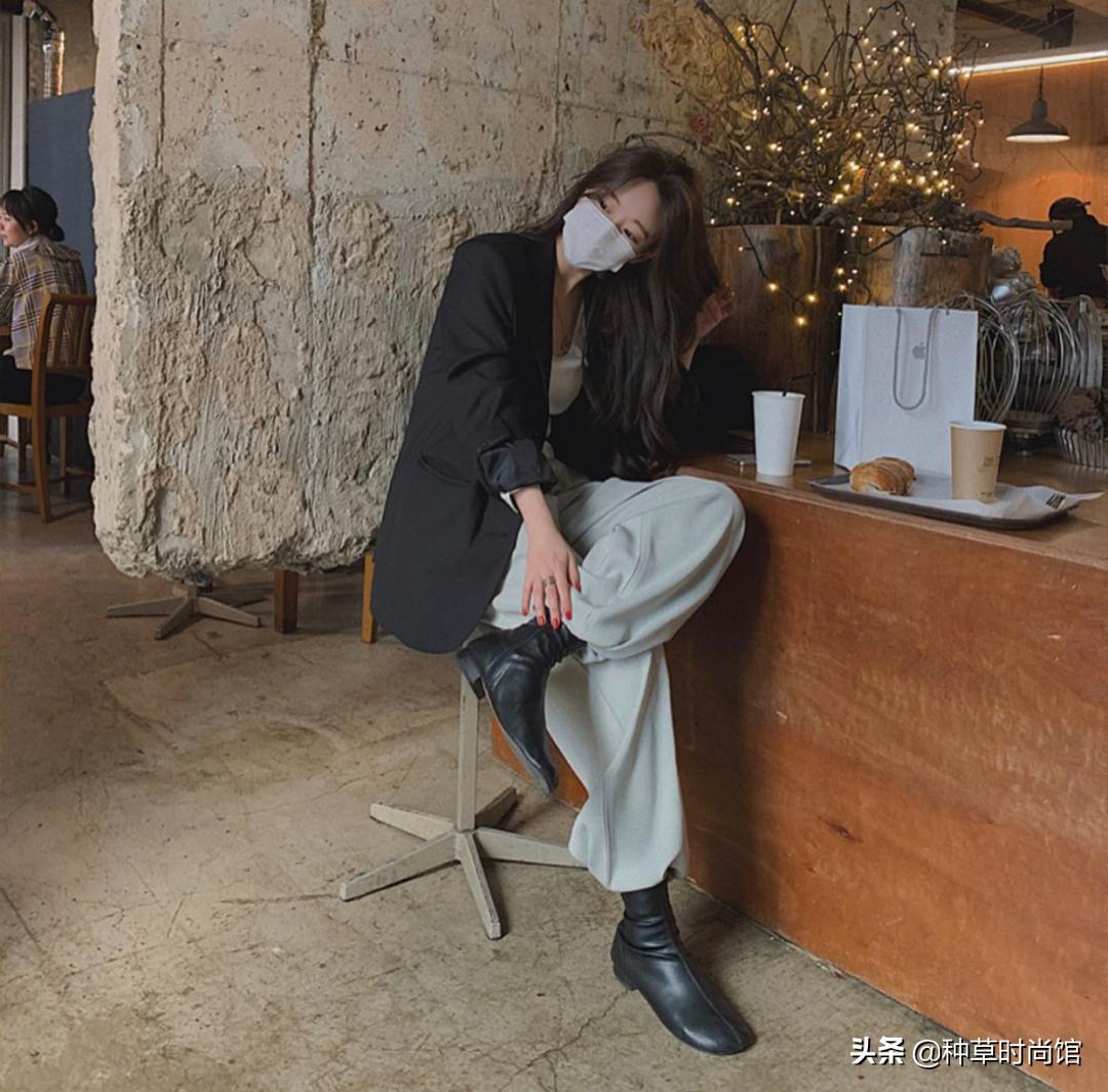 渣女裤新款牛仔,最近很火的渣女裤秋冬