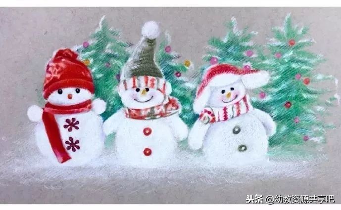圣诞节雪人醒图绘画教程,怎么画简单的圣诞雪人