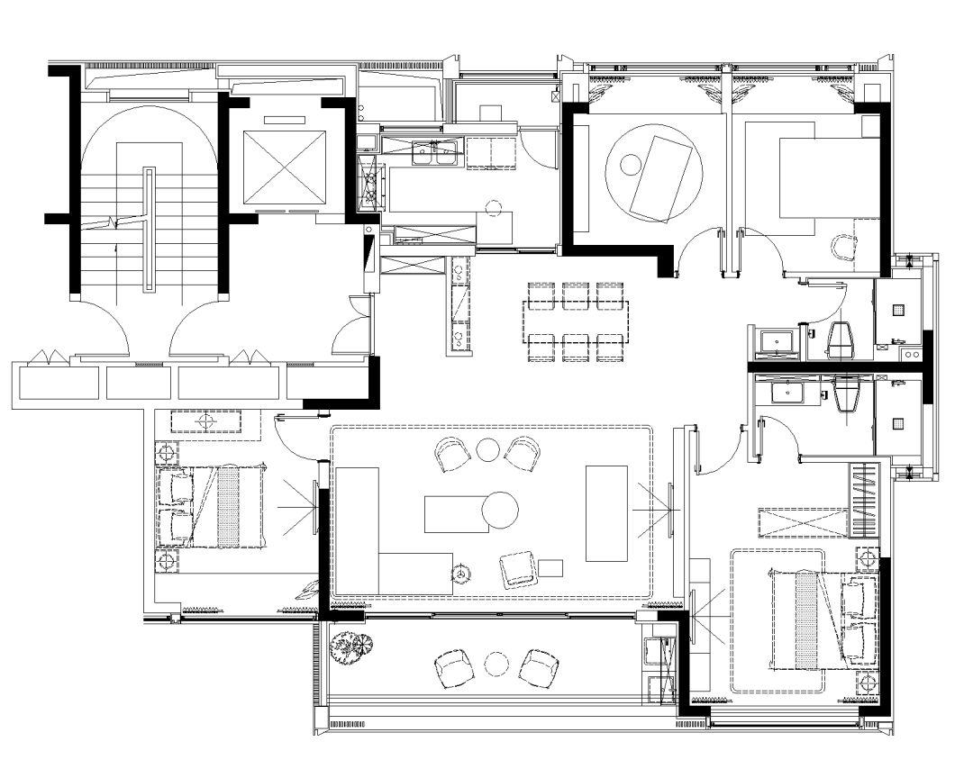 轻奢新中式家居风让生活更精致,轻奢风元素家具软装