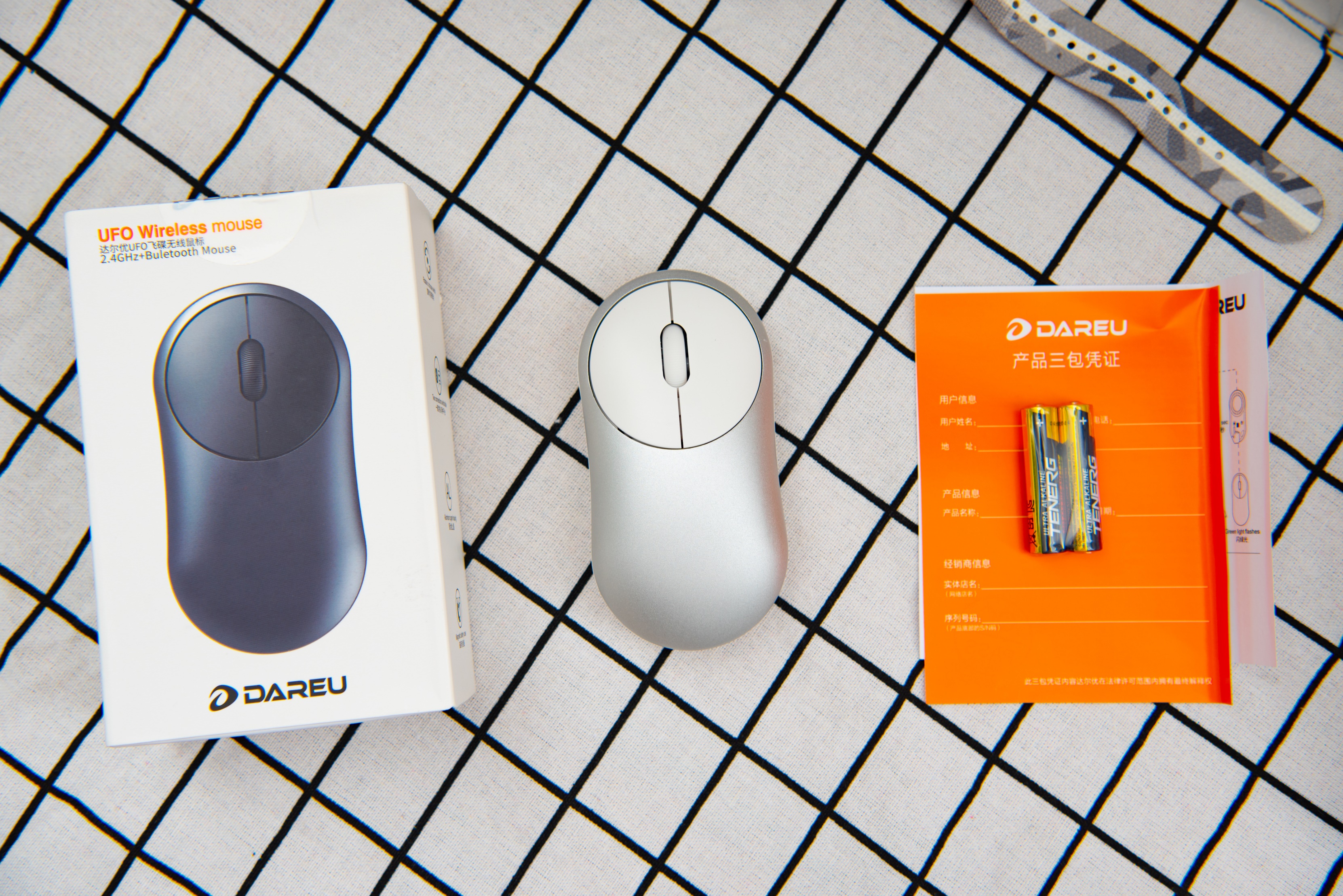 达尔优ufo双模蓝牙鼠标,达尔优ufo鼠标