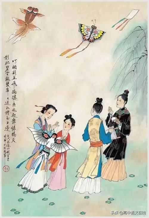 100首诗词，100张风俗图，太美了