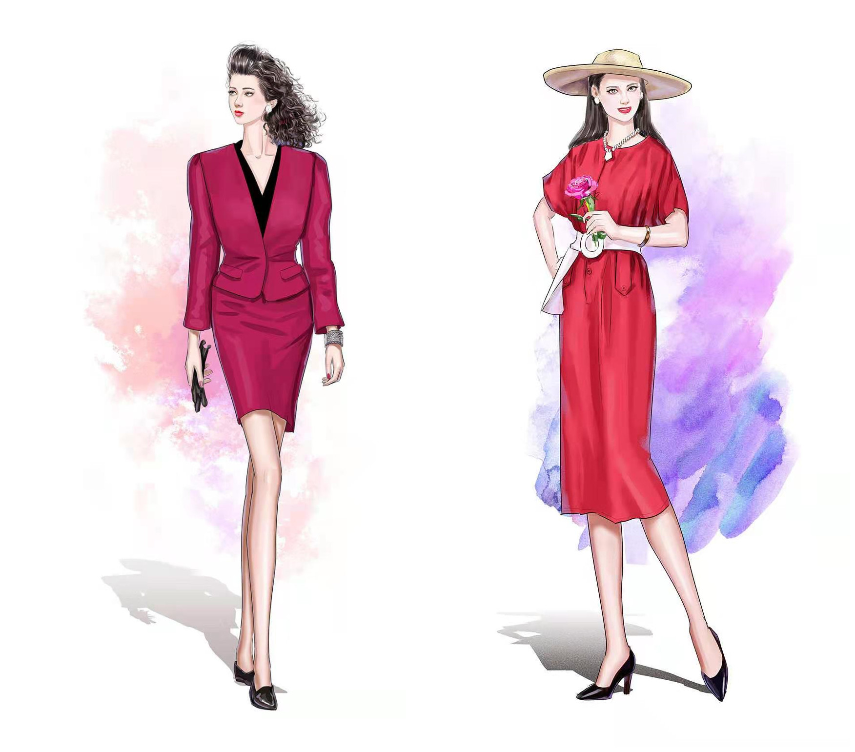 欣喜若狂主题画,喜出望外图画