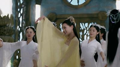 热巴古装舞蹈刘诗诗,热巴刘诗诗红毯展民族风韵