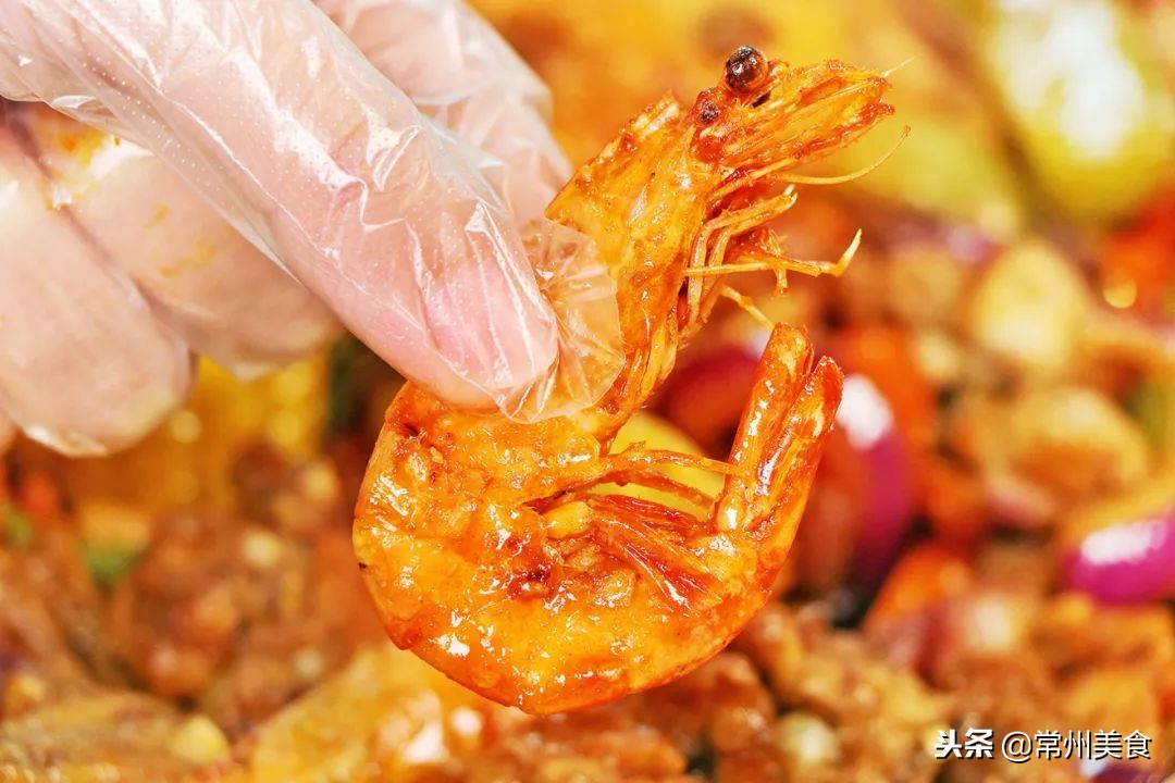 超好吃的网红铁锹海鲜2人餐,常州网红海鲜打卡地