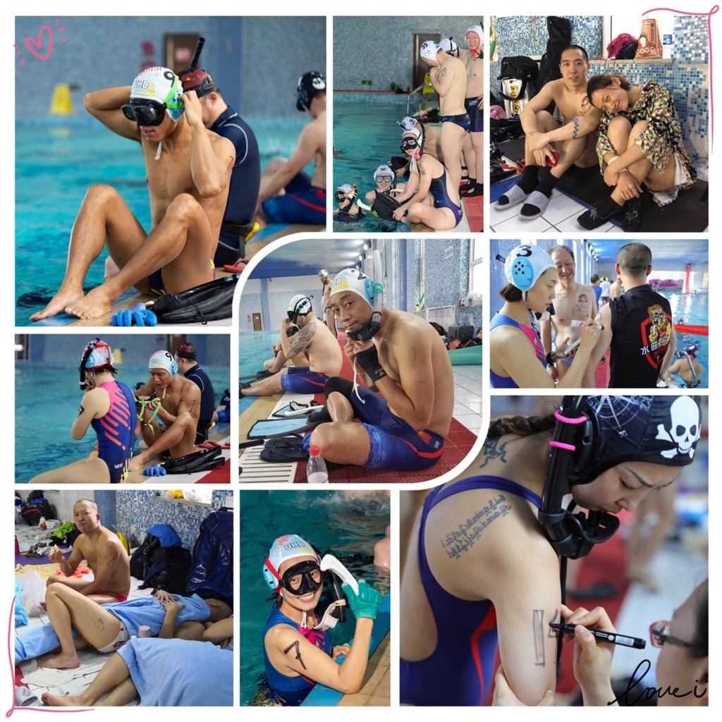 水下曲棍球憋气,水下曲棍球