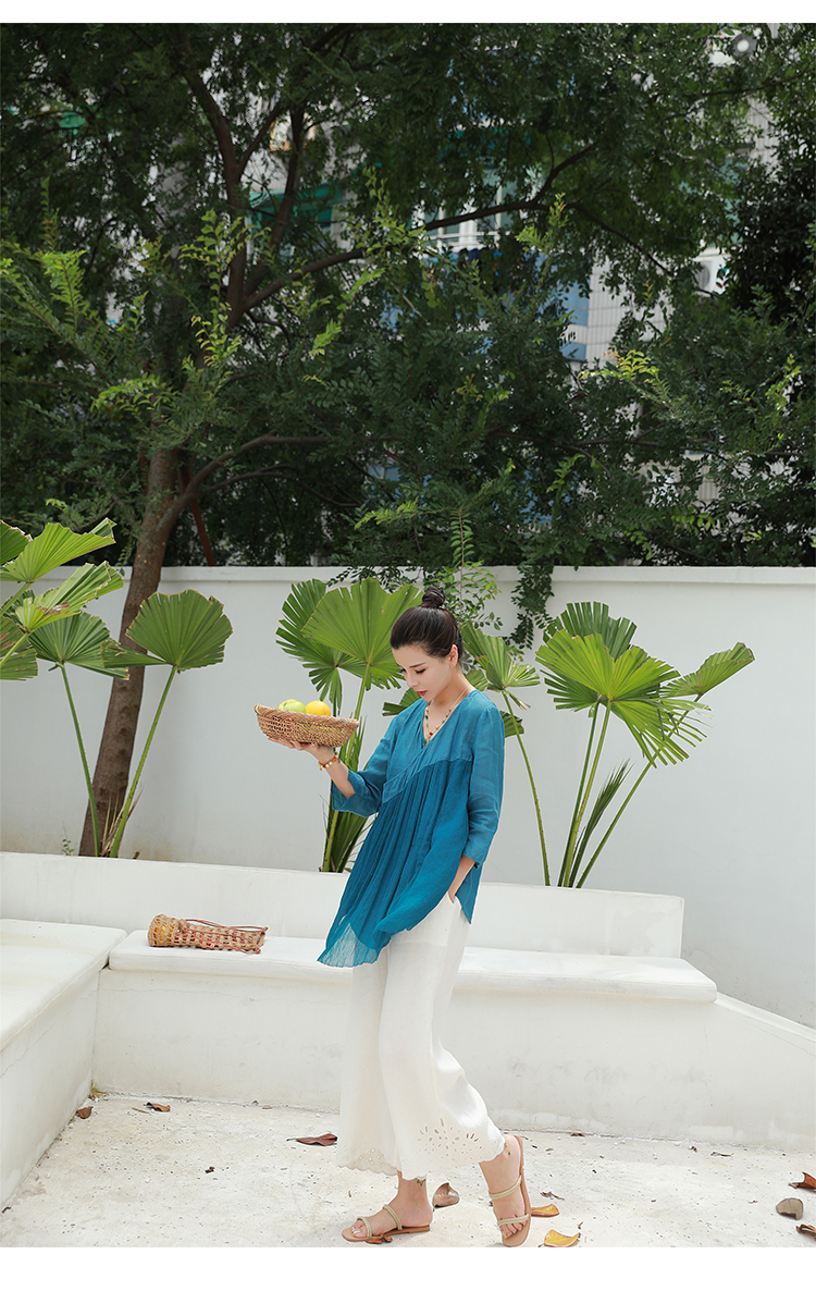 毫无质疑，亚麻在春夏天就是王者，天气越热就越能显示它的好处