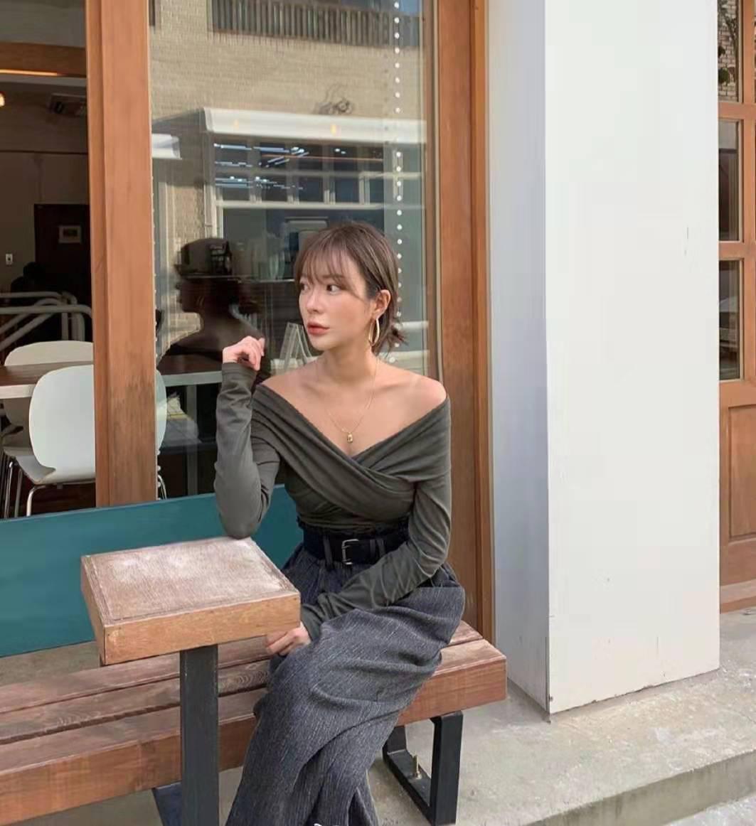 早秋韩系裤子穿搭女,韩系穿搭慵懒风氛围感裤子