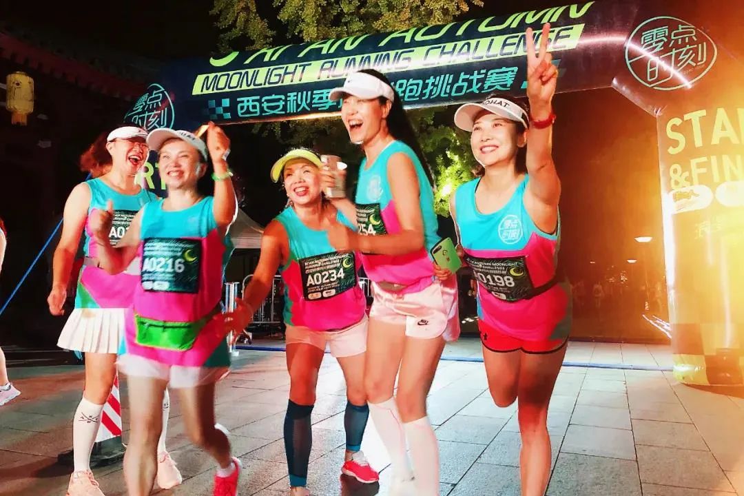 西安跑步圣地5公里,西安曲江池遗址公园跑步