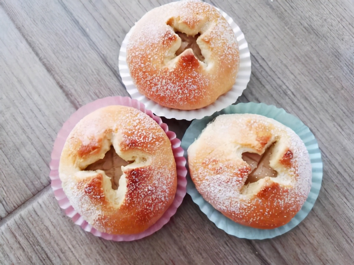 栗子奶黄包,栗子包芝士