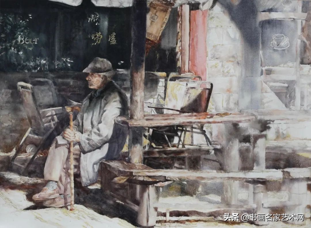 中国张虹,中国艺术水彩画