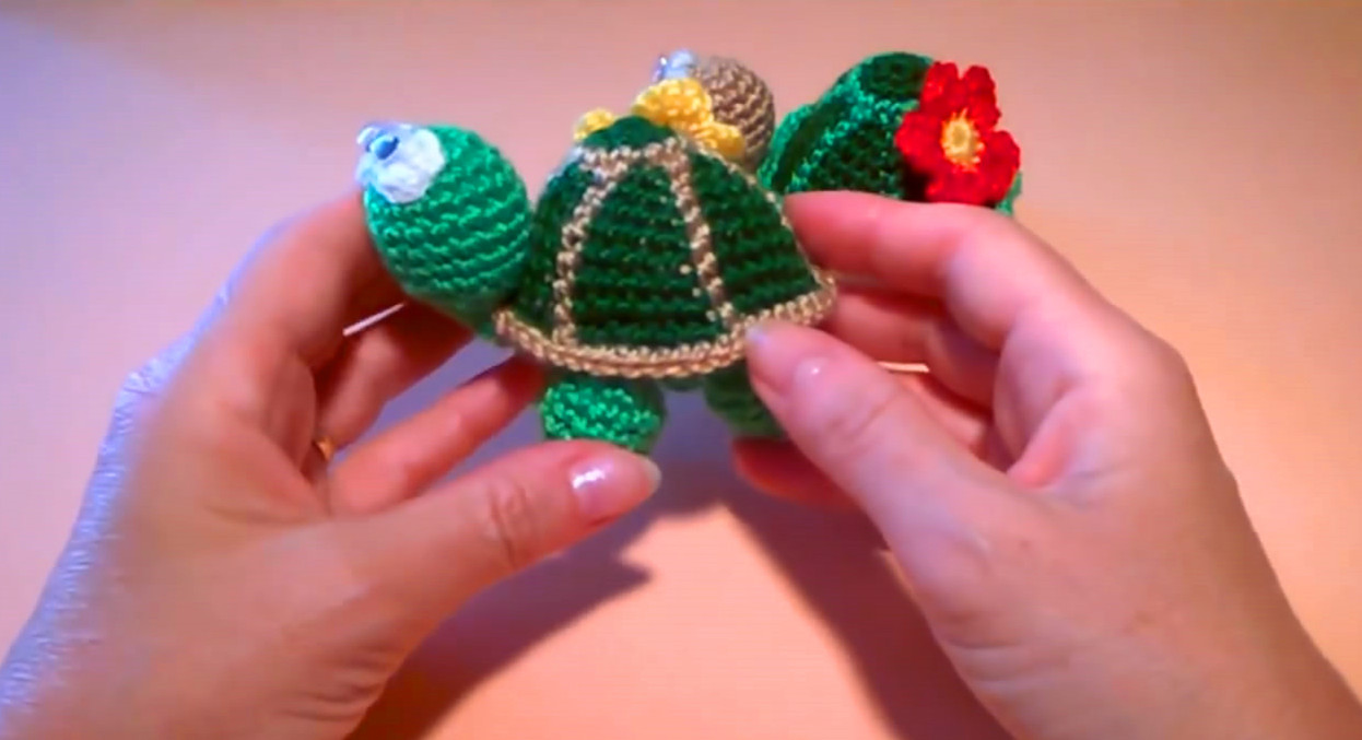 小乌龟的钩织全部教程,小乌龟钩织全部教程