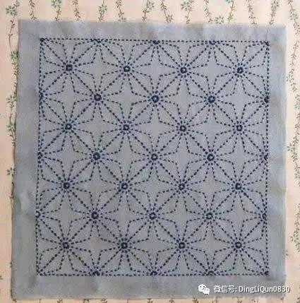 传统刺子绣入门针法教程,刺绣教程新手入门结粒绣