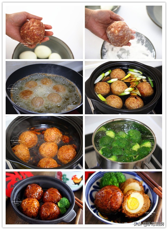 圆圆肉丸子的家常做法,肉丸子过年菜谱家常菜做法