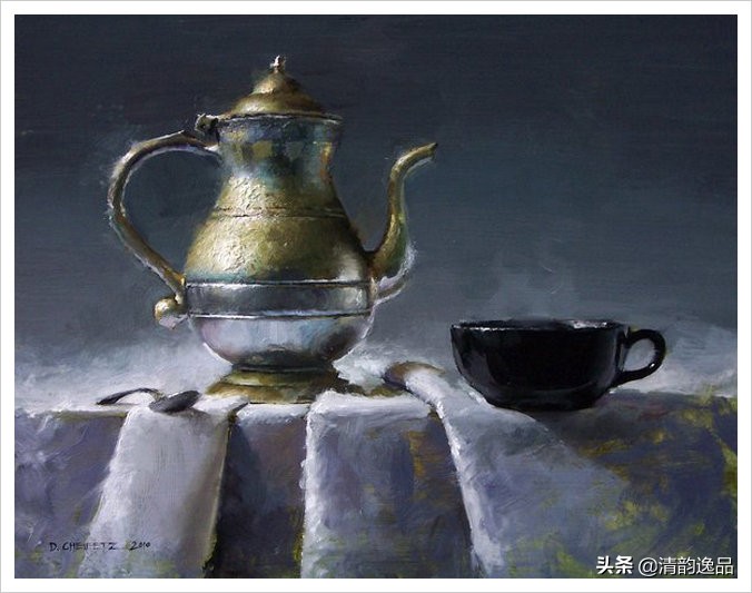 美国justinjeffrey立体油画作品,写实油画作品美国画家