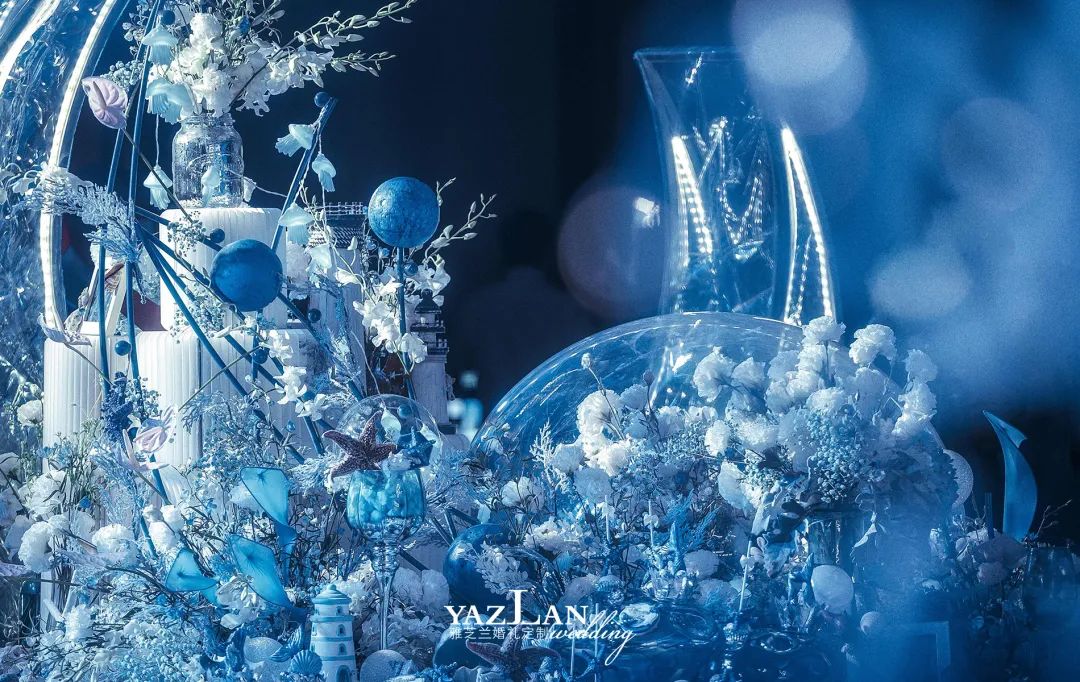 一场来自海底的宝宝宴，深蓝色的美丽童话