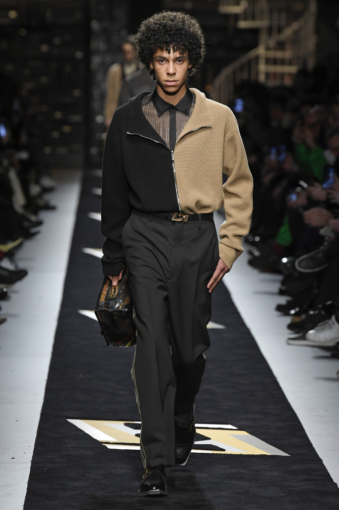 fendi2020秋冬男装秀设计思路,米兰时装周fendi2022春夏系列
