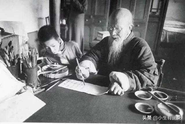 齐白石虫子放大,齐白石花鸟鱼虫黑白