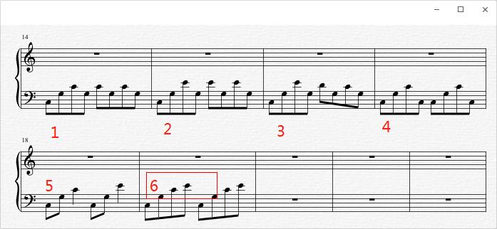钢琴的分解和弦实际应用,钢琴左手万能分解和弦伴奏