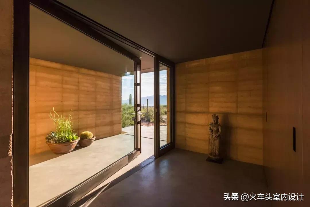 夯土水泥艺术外墙,夯土墙质感