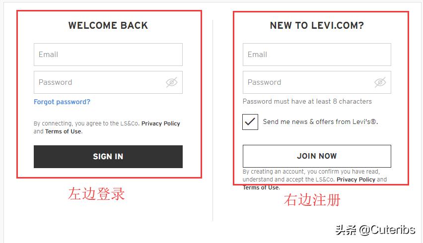 levis美国官网打折吗,levis官网和实体店有区别吗