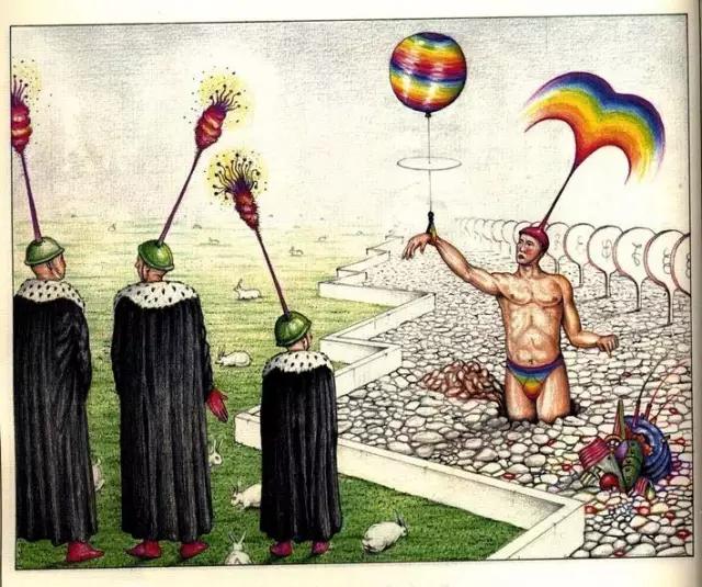 这本天马行空的百科全书有400多页，我却一个字都看不懂