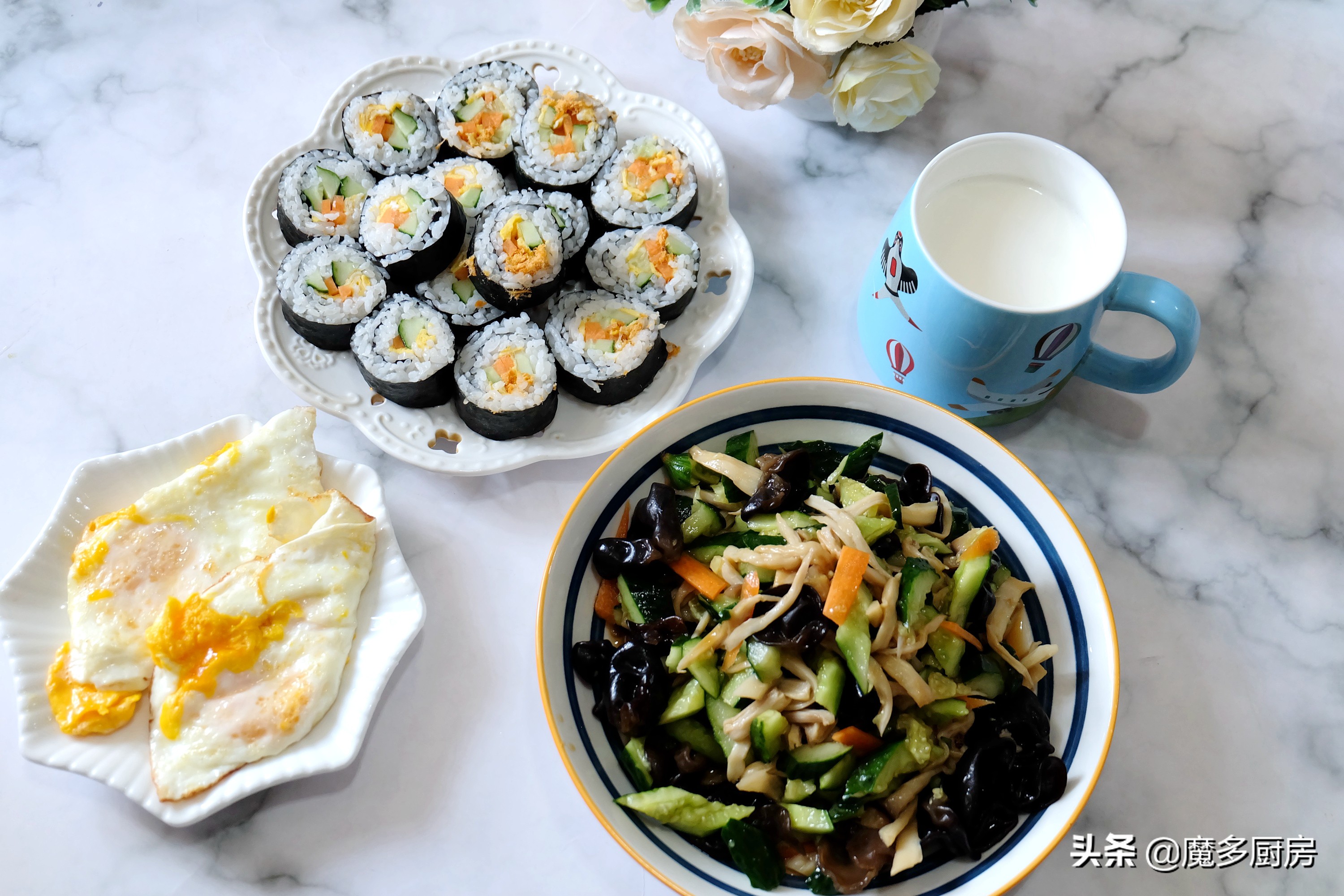 营养早餐搭配简单方便,夏天儿童早餐食谱大全