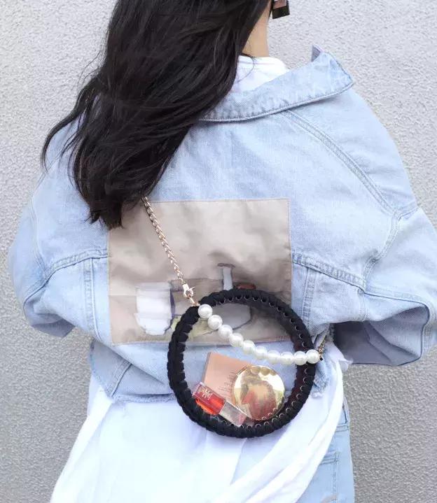 编织小香风材料包,手工diy小香风包编织教程