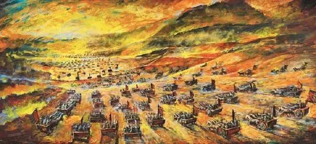 古代军队的中军是什么,古代军营中军大帐位置图