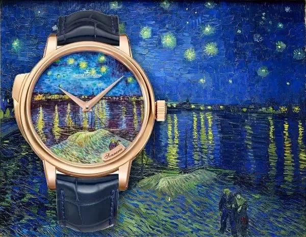 积家翻转系列梵高,积家梵高星空陀飞轮