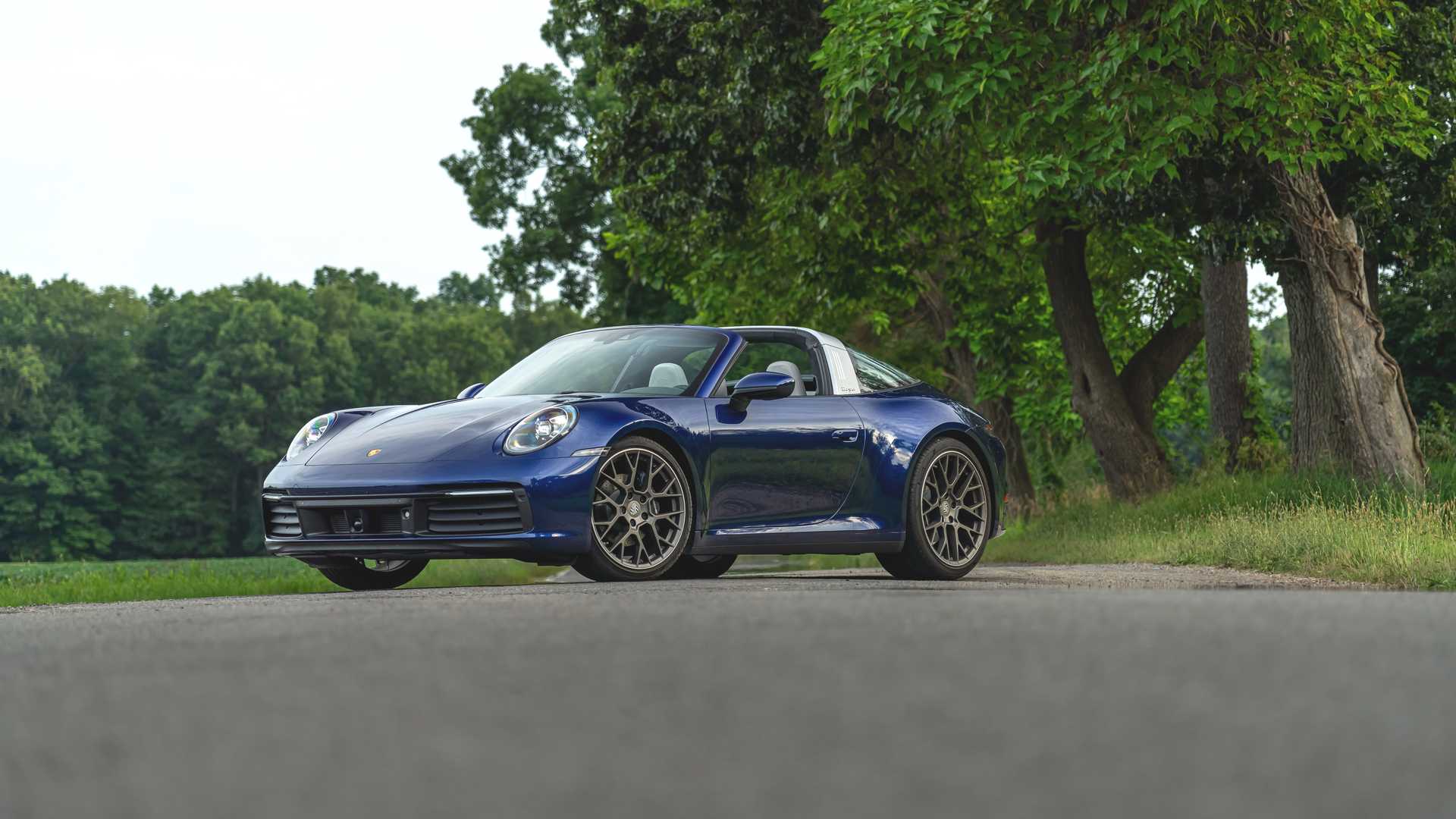 保时捷911targa4跑车,保时捷911targa4敞篷版