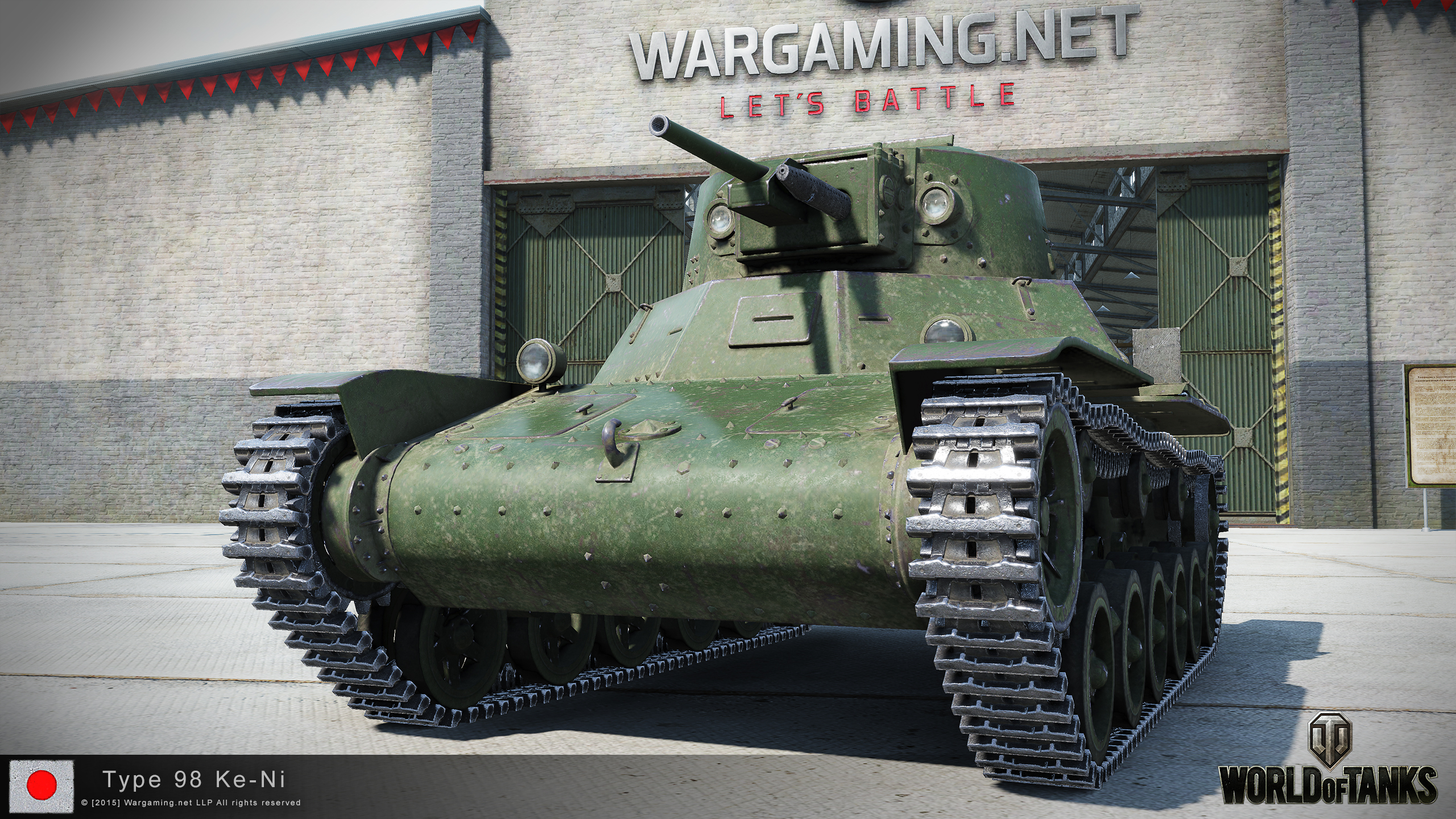 二战98式Ke-Ni轻型坦克车族