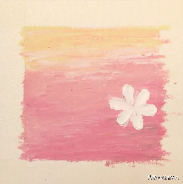 怎么用油画棒画好看的花海简单的,怎么用油画棒和刮刀画出一幅花海