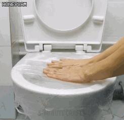 马桶堵了保鲜膜真的可以疏通吗,马桶堵了盖上薄膜