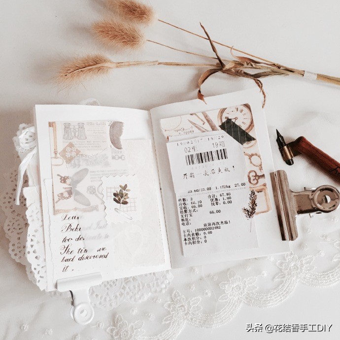 捡垃圾的人做手帐,捡破烂攒点小钱