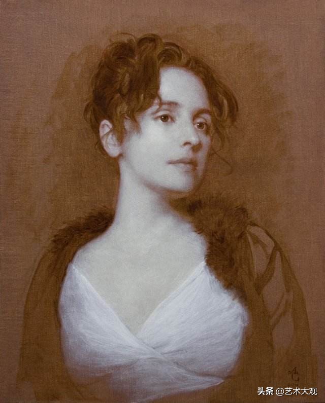 美国印象派画家油画作品欣赏,美国油画大师的雪景油画作品