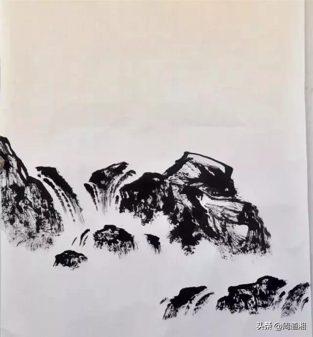 曾刚画山水画上色讲解,如何画山水画教学视频